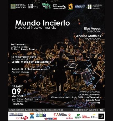 Provita se suma al concierto “Mundo incierto” que busca alertar sobre el cambio climático